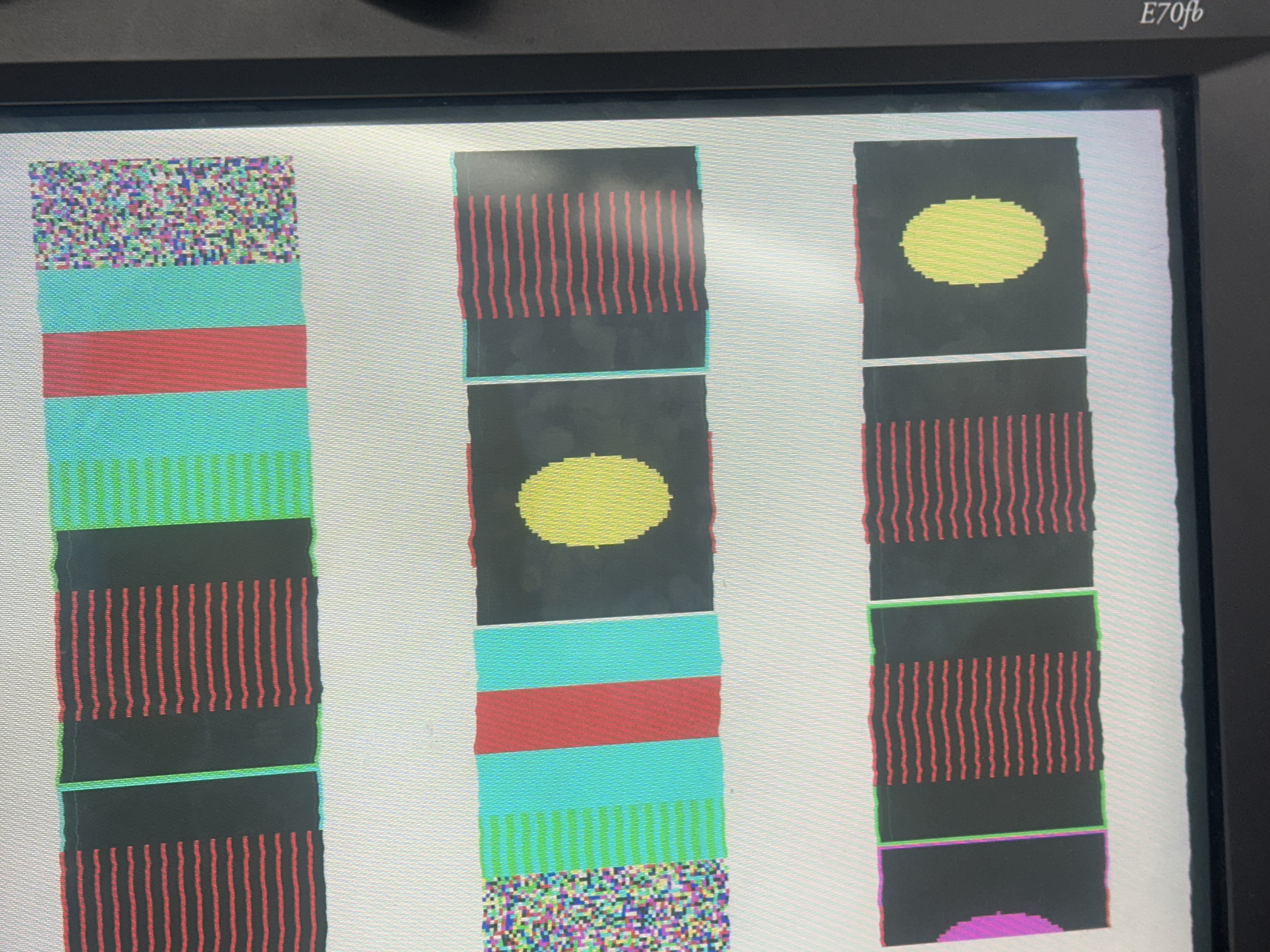 Figure 5: Memory addressing distoring sprites further